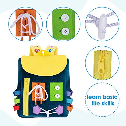 Unlock Fun Learning: Discover the Busy Board Toddler Backpack for Skills Growth!