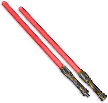 blinkee Premium Double Blade Light Saber Red - Enhanced Design for Ultimate Jedi Experience