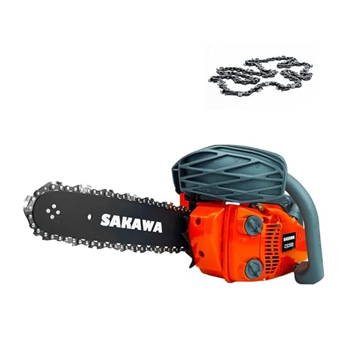 SAKAWA Motosierra de Gasolina para la Poda Espada 12 + Cadena