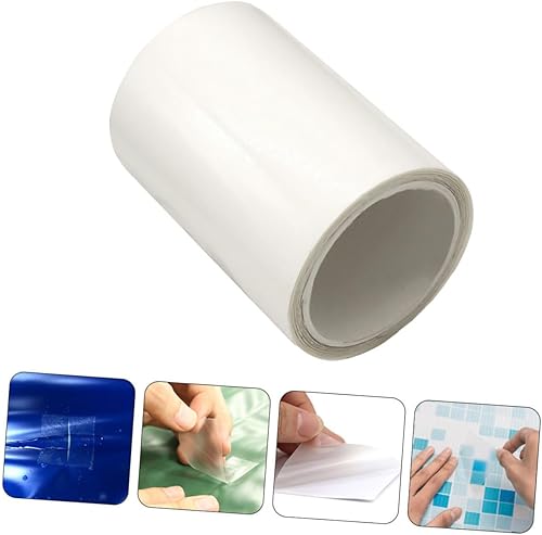 Miniatura 4 de ABOOFAN Kit inflable de reparación de anillo de natación de 2 rollos de calcomanías de reparación de barcos