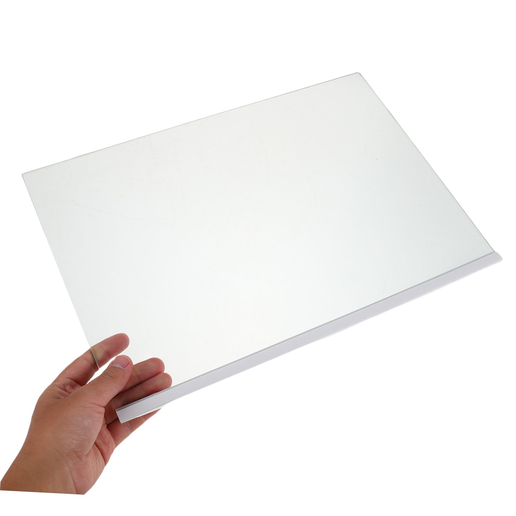 Estante de Vidrio Templado Borde Recubierto y Cantos Pulidos para Refrigerador Compatible Freezer y Nevera Fácil Identificación y Uso para Casa
