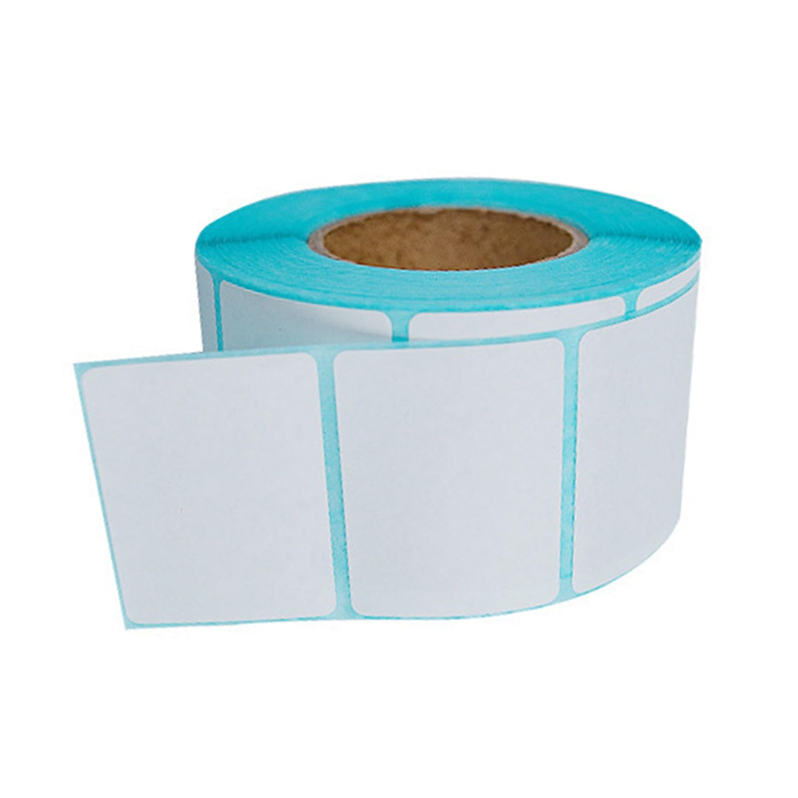 Alksubbm 800Pcs Thermal Label for Printer Oil and Water Resistant Adhesive White Sticker White Address Labels for Home Kitchen Thermal Labels for Food Packaging