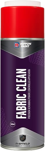 Nippon Paint n-Shield Fabric Cleaner Foam Spray 500ml With Built in Brush Cap | Upholstery, Car Seats &amp; Carpets Cleaner | ...