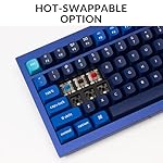 Keychron Q5 Wired Custom Mechanical Keyboard Knob Version, 96% Layout QMK/VIA Programmable Macro with Hot-swappable Gateron G Pro Blue Switch Double Gasket Compatible with Mac Windows Linux (Blue) - Image 5