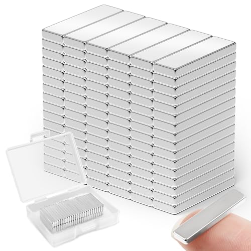 Image of FINDMAG Small Bar Magnets, 100 Pack 20x5x2mm, Strong Rare Earth Magnets