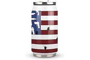 Coke Bullet Tumbler: Patriotic Spirit Meets Refreshing Style
