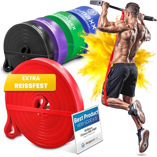 Fitnessband Pull Up Resistance Band, Klimmzughilfe + Trainings-eBook - DAS Klimmzug Widerstandsband | Home Gym Equipment: Sportband Pullup Dip Bar Klimmzugband, Calisthenics Bodybuilding Trainingsband Fitnessband Pull Up Resistance Band, Klimmzughilfe + Trainings-eBook - DAS Klimmzug Widerstandsband | Home Gym Equipment: Sportband Pullup Dip Bar Klimmzugband, Calisthenics Bodybuilding Trainingsband