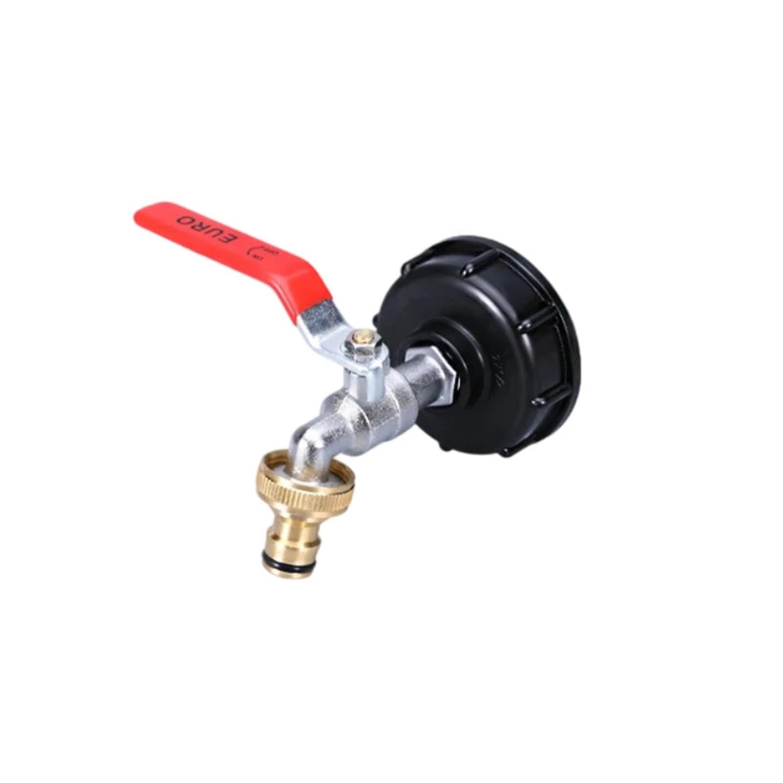 IBC adapter akcesoriów do zbiornika S60 * 6 3/4 bateria ze stopu z litego mosiądzu złączka do zaworu zastępczego do domowego ogrodu