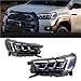 Car Lights Compatible With Toyota Hilux Headlight 2021-2024 Head Lamp Daytime Running Light Automotive Accessories