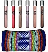 Urban Colors Kiss Maniac Makeup Beauty Set with 6 Lip Gloss infused with Vitamin E Natural Ingred...