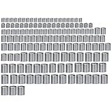 FACAIIO Edelstahl-Gewinde-Reparatur-Set, 140 Stück, Spiraldrahthülse, Einfädelwerkzeuge, Automobil- und Motorreparatur