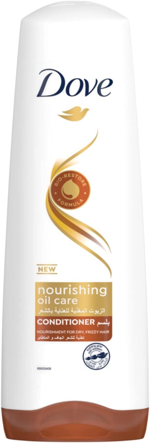 Dove Conditioner for frizzy and Dry Hair, Nourishing Oil Care, Nourishing Care for up to 100 percent Smoother Hair, 350ml