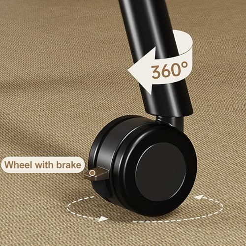 Soporte rodante ajustable para TV 55-100 pulgadas miniatura 4