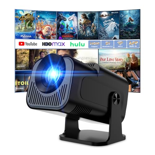 App intégrée - Vidéoprojecteur 4K 1080P, Mini...