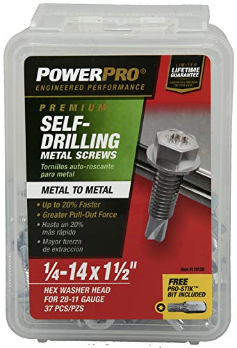 Tornillos autoperforantes de acero zincados 37 u miniatura 6