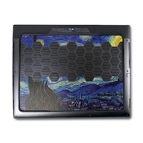 Image of MightySkins Skin Compatible with Alienware M18 R1 (2023) Full Wrap Kit - Starry Night | Protective, Durable, and Unique Vinyl Decal wrap Cover | Easy to Apply & Change Styles | Made in The USA