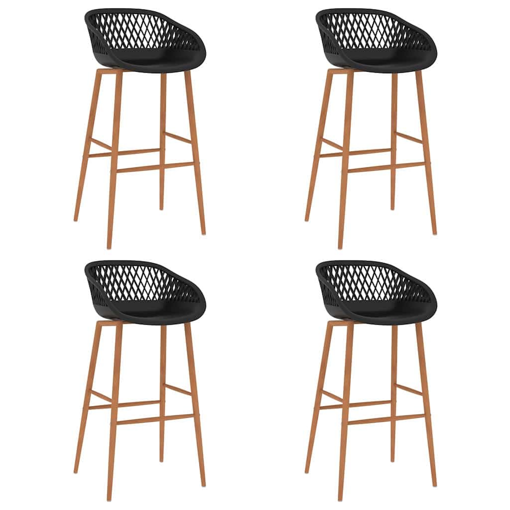 Set da pranzo da 5 pezzi con tavolo e sedie bianco e nero design moderno per sala da pranzo, cucina, ristorante, salva spazio, allungabile, robusto metallo e legno