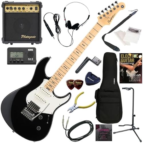 �y�Z�b�g�i�zYAMAHA �G���L�M�^�[���S�ғ��� 10w�A���v���������X�^���_�[�h15�_�Z�b�g Pacifica Standard Plus PACS+12M/BL�i�u���b�N�j