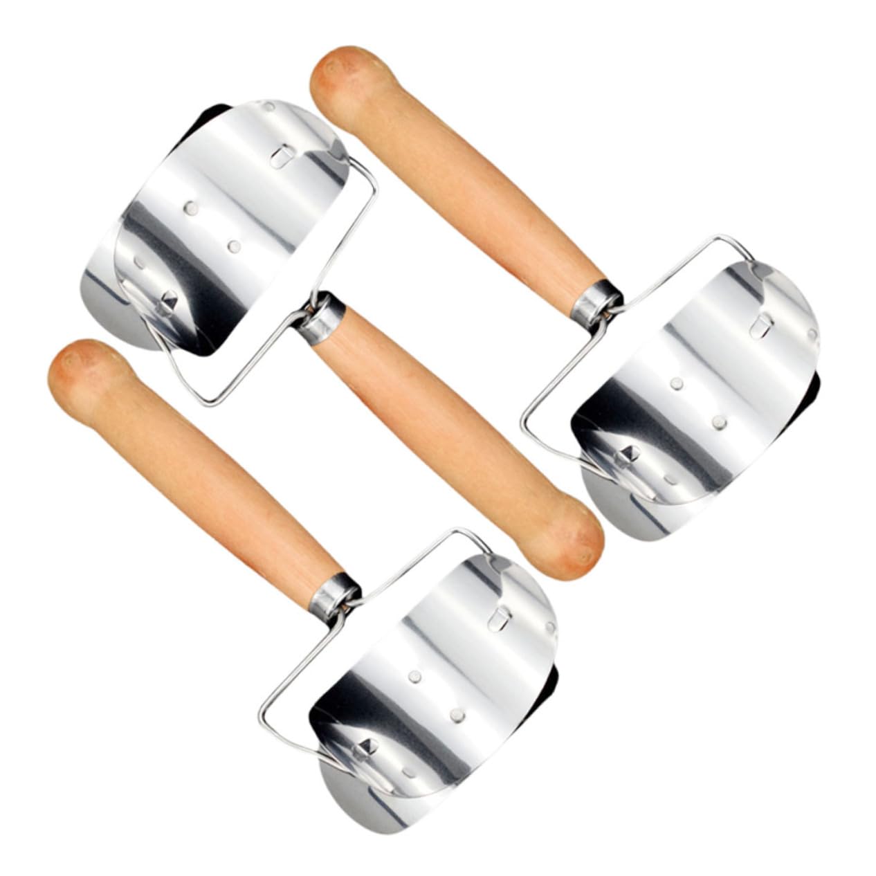 Cabilock 5 Set Stampo Gnocchi Gnocco Pelle Cutter Maker Gnocco Involucro Taglierina Gnocco Pelle Pasta Taglierina Cucina Fornitura Forniture Da Cucina Gnocco Involucro Taglierina 3 pezzi * 5