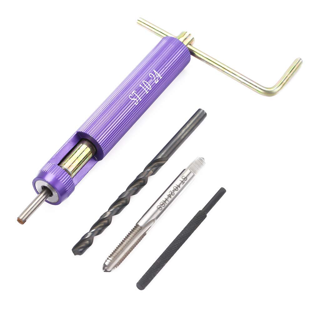 Kit Inserti Filettati M10 Acciaio Inossidabile 50 Pezzi 10-24 UNC x 1.5D