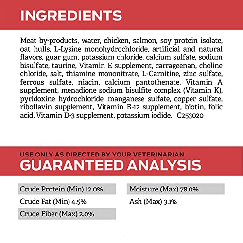Pro Plan Veterinary Diets 038100137999 Purina Pro Plan Veterinary Diets Dm Dietetic Management Feline Formula Wet Cat Food thumb #5