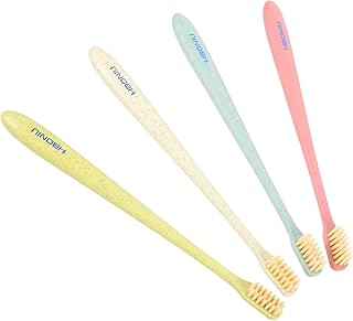 HEALLILY 4 Pçs Escova De Dentes Escovas De Dentes De Viagem Escova De Dentes De Goma Escova De Dentes Manual Escova De Dentes De Viagem Escovas De Dentes De Goma Macia Escova Macia Aldult