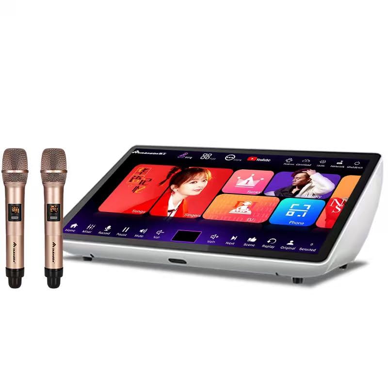 Inandonkod Karaoke Machine 19.5-inch Touch Screen Free Cloud Download