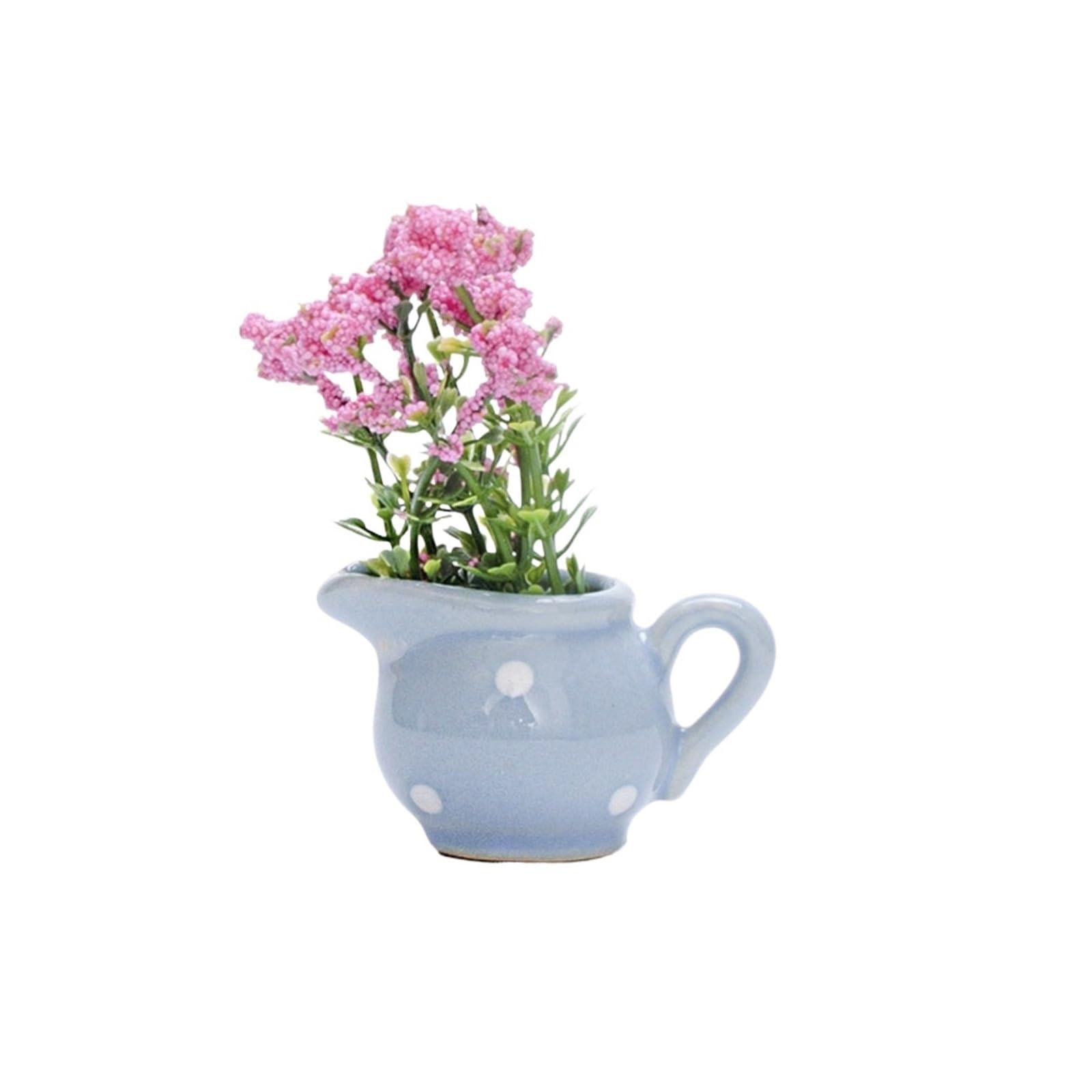 3pcs Cute Mini Ceramic Plant Fridge Magnets - Tiny 3D Vase Decorations For Kitchen & Office(Color3)