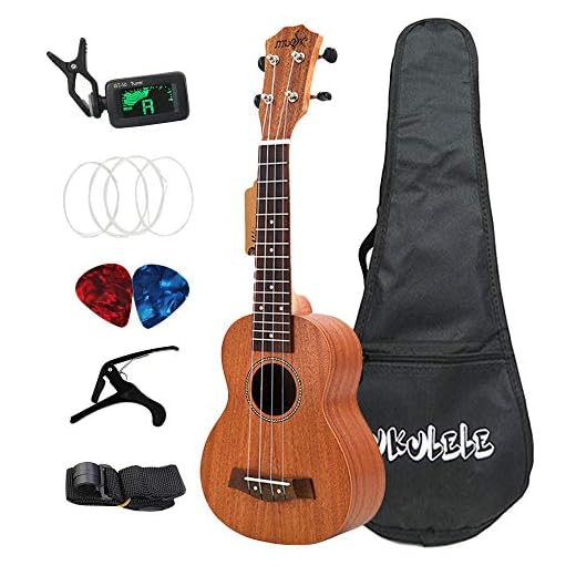 RETYLY 53 cm ukulele sopran sapele 15 år Hawaii full uppsättning ukulele gitarr för första barn