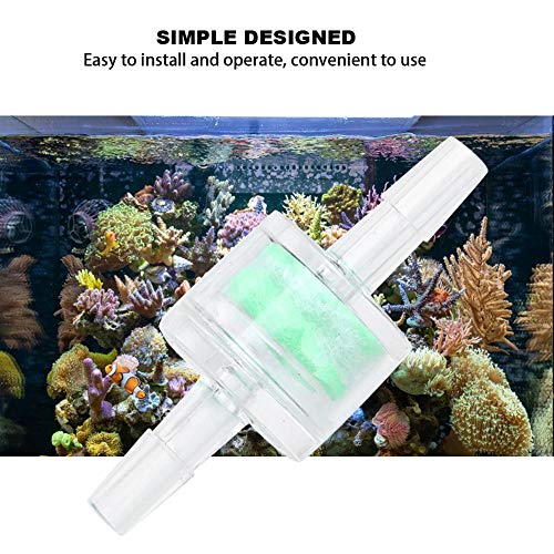 Filtro de tubo, 10 pcs ABS Verde Aquário Bomba de Água Tubo de Silicone Filtro de Tanques de Peixes