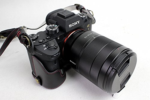 Volle Schutz Bottom Öffnung Version Schutz PU Leder Kamera Tasche für Sony ILCE-7RM3 Alpha 7R III mit 24-70mm Objektiv… – Bild 6