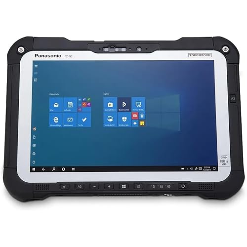 Panasonic Toughbook G2, Fully Rugged FZ-G2, 10.1 In Touch+Digitizer, Intel Core i5-10310U 1.7GHz vPro, 16GB, 512GB Opal NVMe, WiFi, BT, 4G LTE, Dual Pass, 2 Cameras, TPM 2.0, Win 10 Pro