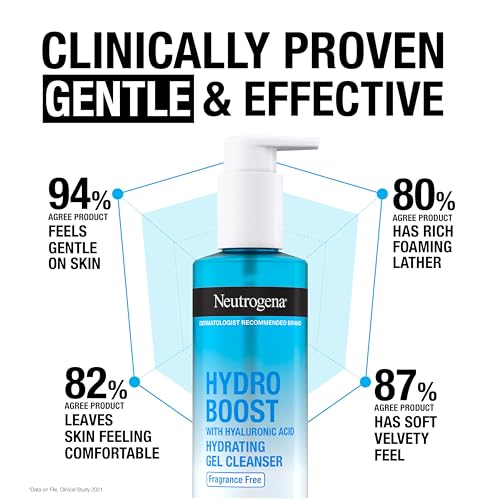Neutrogena NGN06422 Hydro Boost Fragrance Free Hydrating Gel Facial Cleanser thumb #2