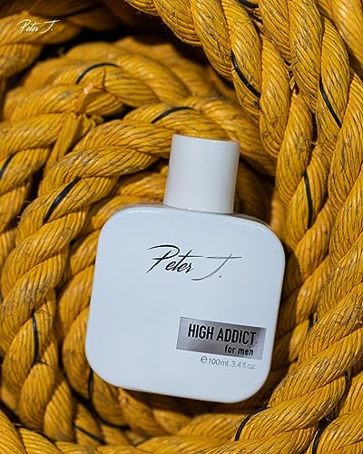Image of Peter J High Addict Perfumes for Men, 100ml | Luxury Eau De Parfum Premium Long Lasting Fragrance | Gift for Him | Premium Perfume for Men | Suitable for Every Occasion