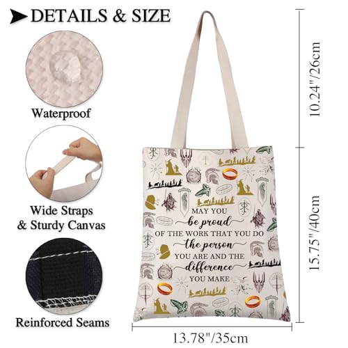 Bolso Tote con diseño Be Proud Rings miniatura 3