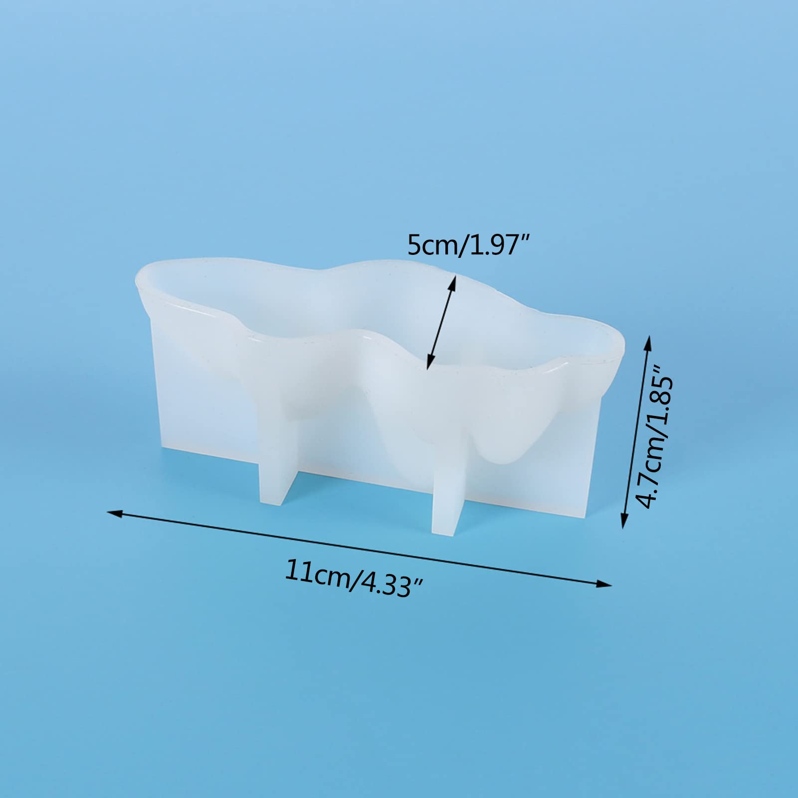 Simulation Mountain for Silicone Mold Unique Mountain Mold for Handmade Scented Clay Plaster Mo