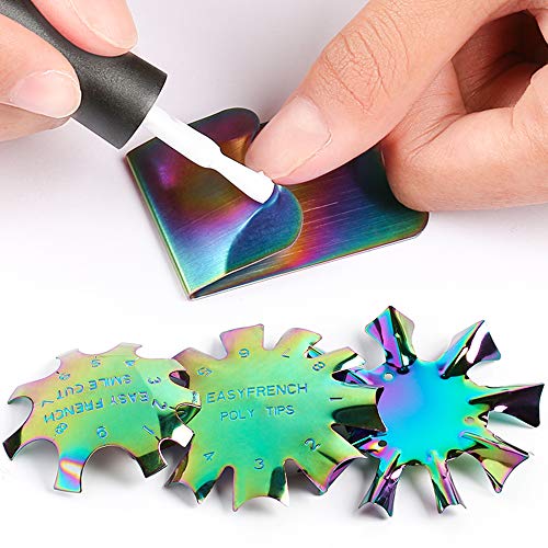 Cortador Profesional de Uñas Acrílicas de Acero Inoxidable miniatura 1