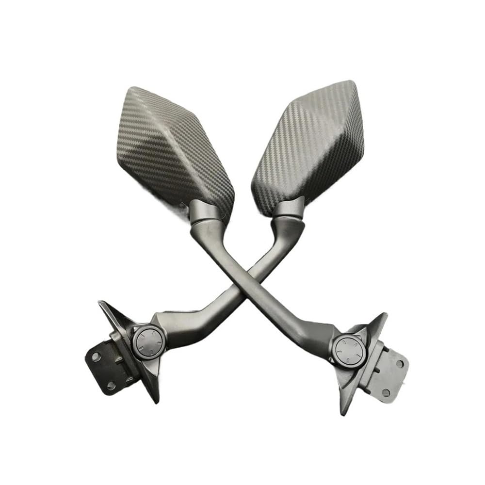 motos Miroir vélo Rétroviseurs Latéraux Moto Pour T-MAX 530 2012-2019(Carbon Fiber)