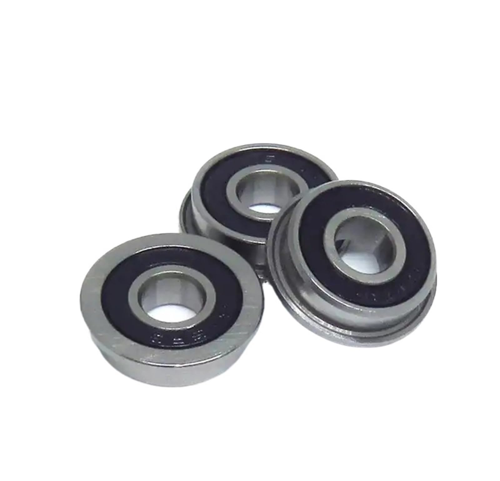 HYUJNAFZR Bimetal Seal Shield Micro deep Groove Bearing 10pcs F623-2RS 3 * 10 * 4mm ABEC-7 Flange Ball Bearings