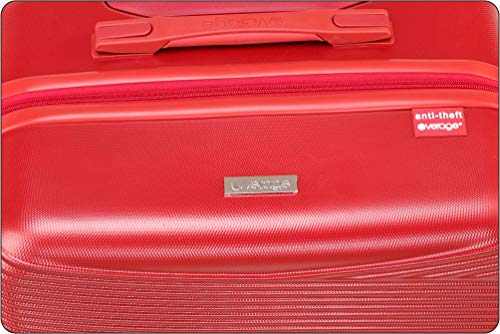 Image of Verage V-Lite Firestone 28 inch /78cms Red Check-in Hardsided Trolley Bags for Travel, Large Suitcase with Spinner Wheels, Anti-Theft Zippers Luggage