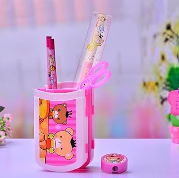 FunBlast Stationary Kit - Stationary Set for Kids, Return Gift for Kids, Boys, Girls (Multicolor)