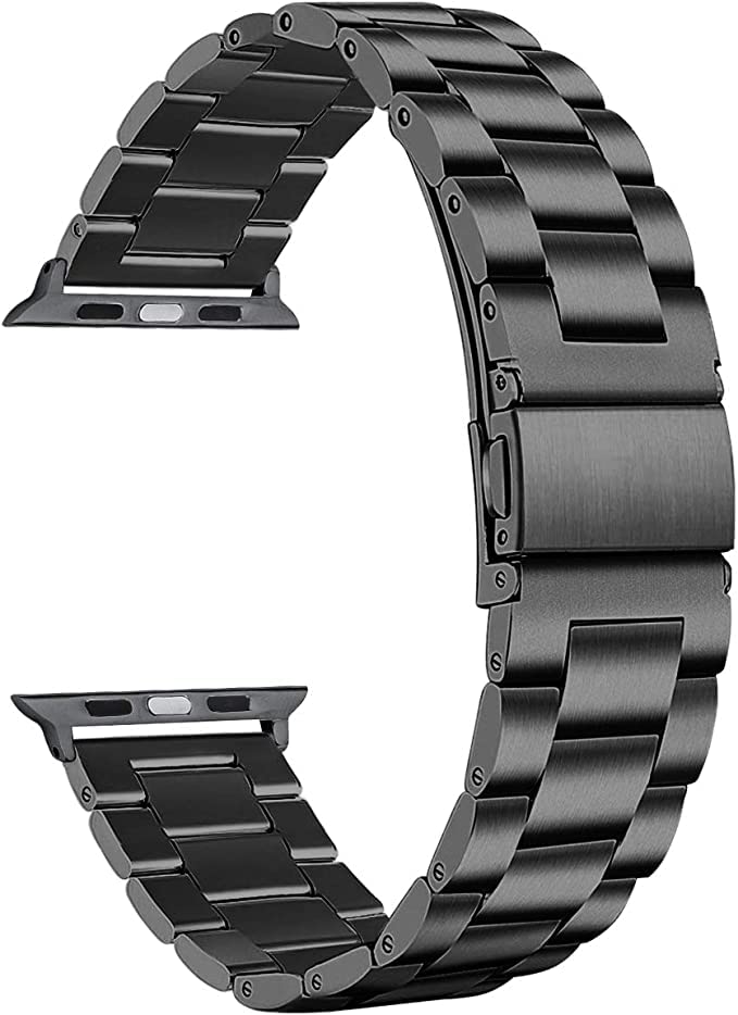 Techmount Band Compatible with Apple watch Band 49mm 45mm 44mm 42mm Premium Stainless Steel Metal Replacement Strap Compatible with Apple Watch Ultra Series 8 7 6 5 4 3 2 1 SE (Black) (B0BNHMJL9G) Amazon Price History, Amazon Price Tracker