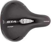 Banco Selim De Bicicleta Gta Comfort Vazado Com Refletor