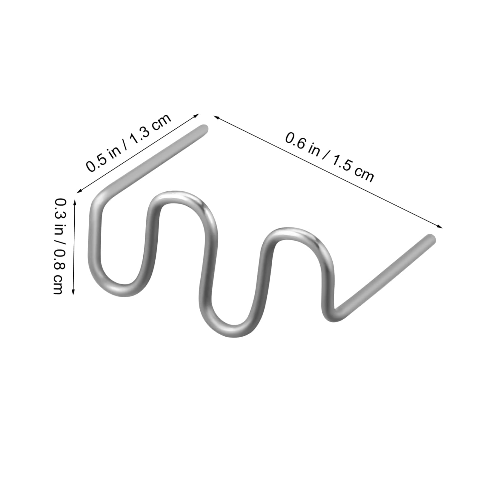 Balacoo Welding Rods for Car Bumper Repair 500pcs Kit Suitable for Aluminum Zinc Magnesium