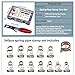 ASKWAY 340pcs Spring Pipe Clamps, With Spring Pipe Clamp Tools, 12 Sizes 6-22mm Spring Hose Clamps, Used To Fix Hose Interfaces In Automotive, Marine, Gardening, Industrial Applications