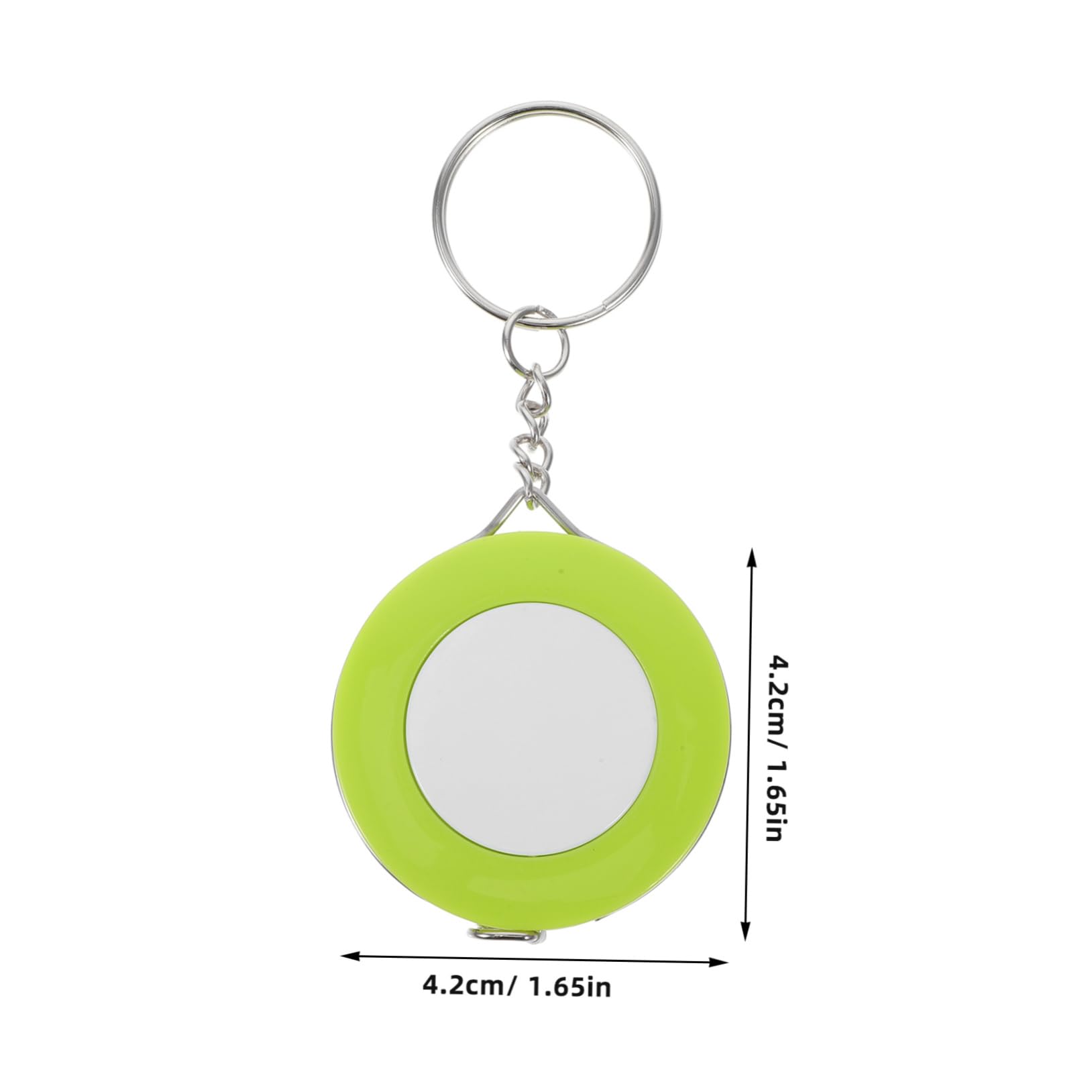 SOLUSTRE Retractable Tailors Tape Measure Mini Keychain Ruler for Sewing Knitting Crafting Portable Measurement Tool Soft Tape