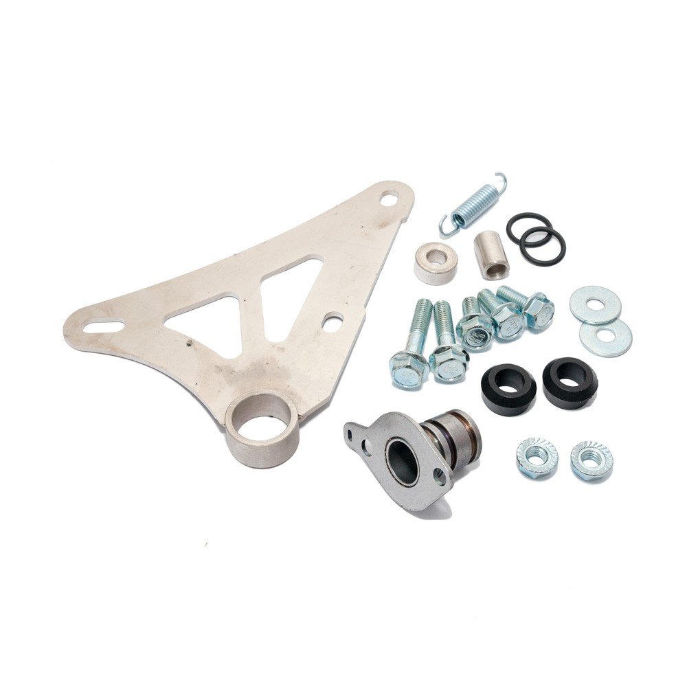 Yasuni BSP307R Juego Soporte y Tornillería completo para fijación de tubo de escape de scooter 2