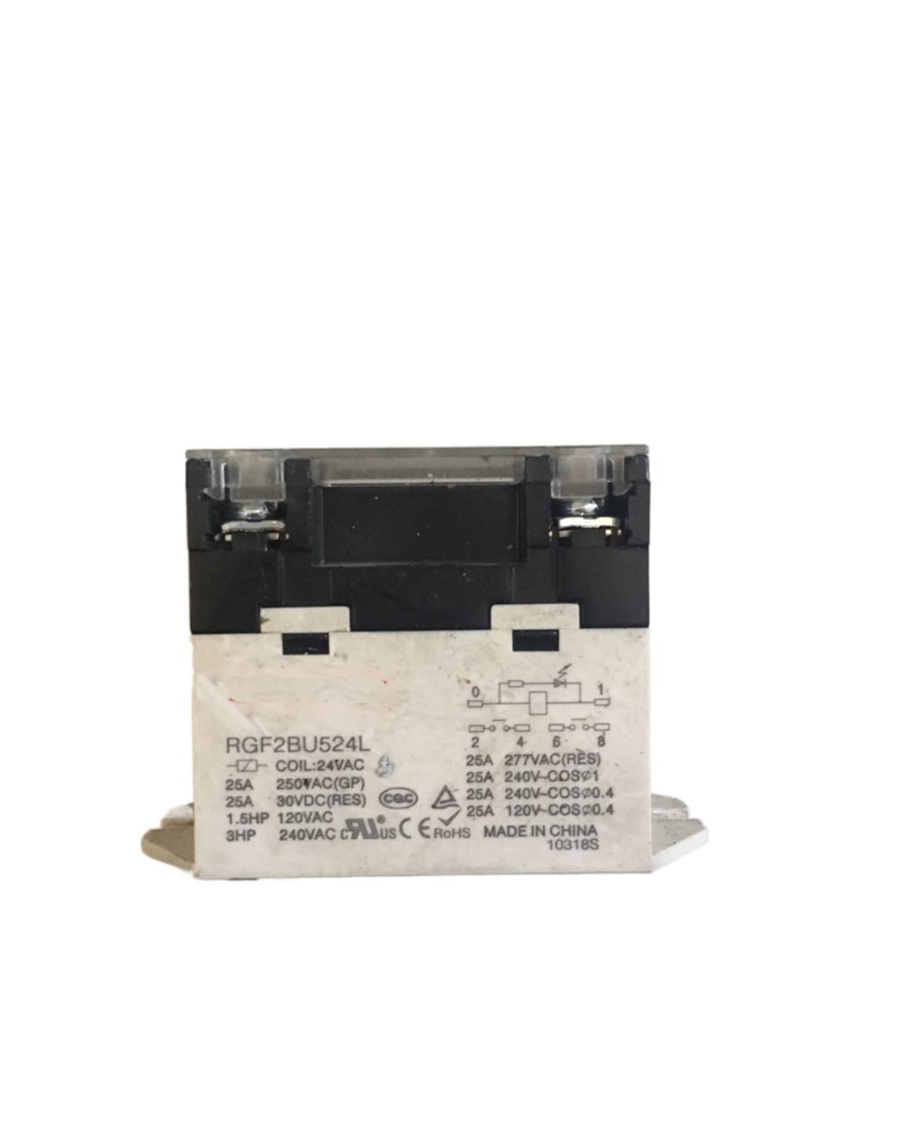 1PCS Relais RGF2BU524L JQX-76F-BLU-2A JQX-76F-BLU 1A JQX-76F-BLU-2A-24VAC JQX 6F BLU 2A AC24V 24VDC 220VAC 400VAC Ersatzteile (Size : JQX76F BLU 2A 220VAC)