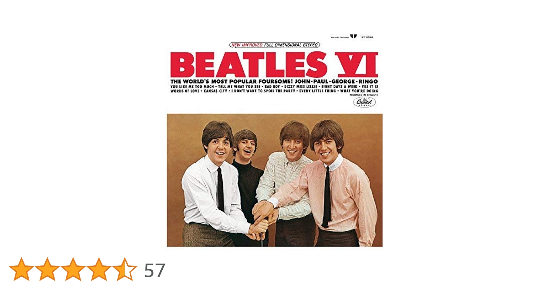 Beatles VI [CD]: The Beatles: Amazon.ca: Music