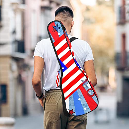 Housse pour ukulélé avec motif drapeau américain étoilé et rayures 10 mm – Rembourrage épais en éponge de 53,3 cm – Avec… - Les Beatles, Paul McCartney, John Lennon, RIngo Starr, George Harrison Housse pour ukulélé avec motif drapeau américain étoilé et rayures 10 mm - Rembourrage épais en éponge de 53,3 cm - Avec… – Image 6